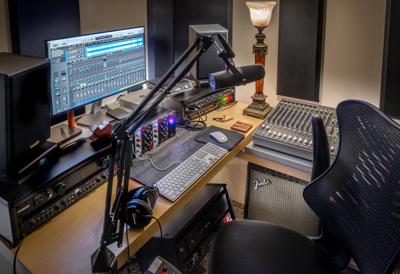 jam studio control room
